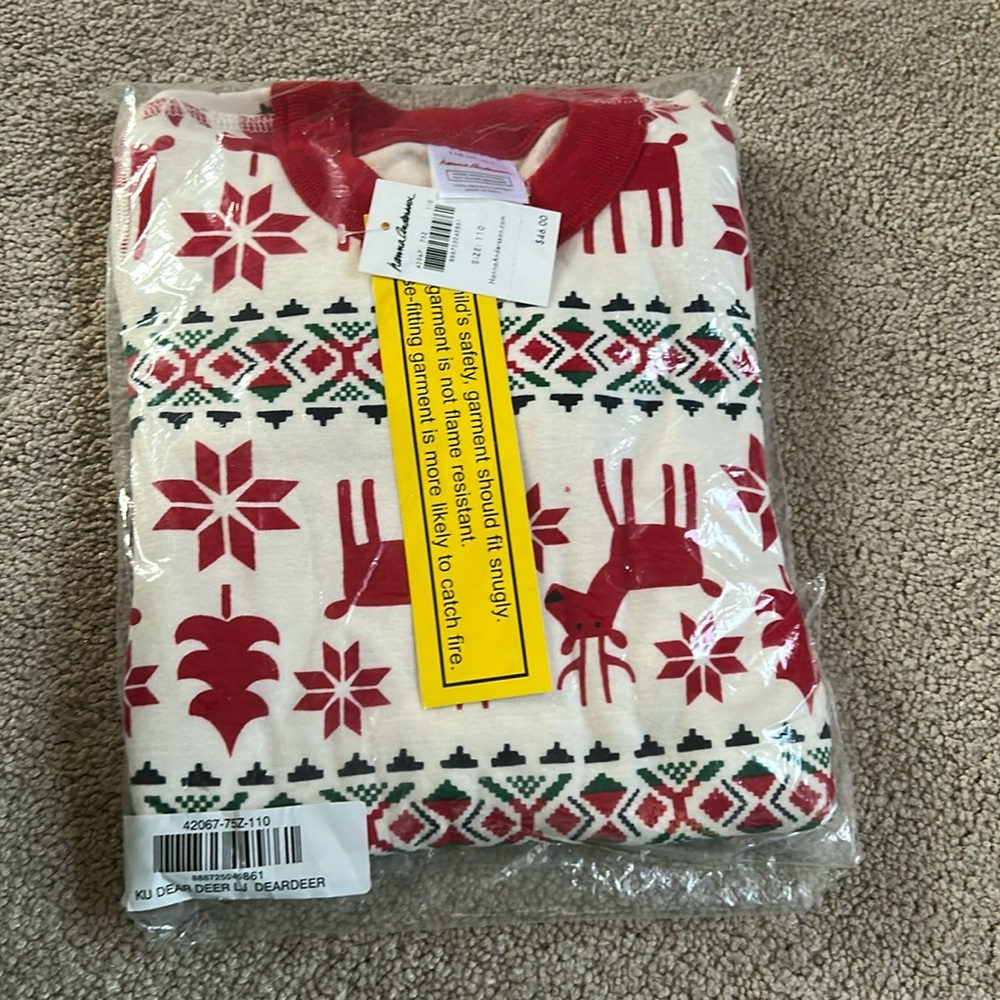 Holiday Swedish reindeer pajamas